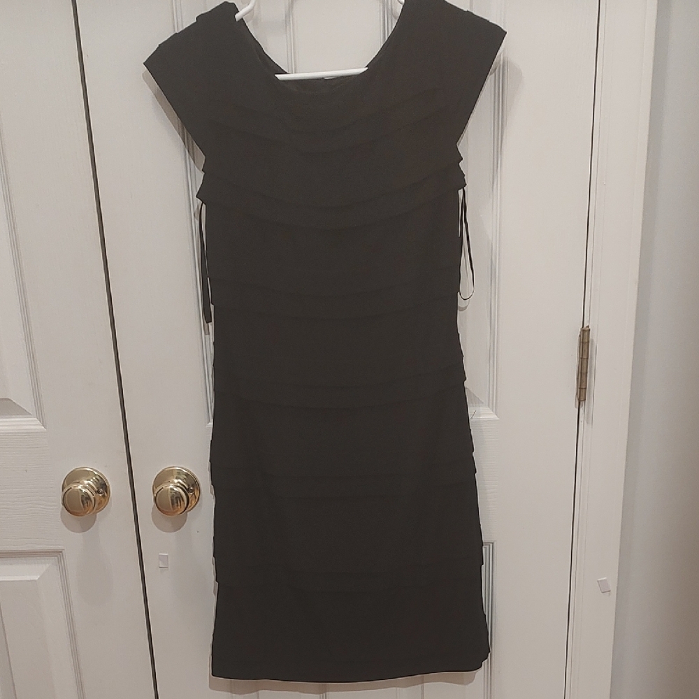 Max & Cleo Black Cocktail Sheath Dress